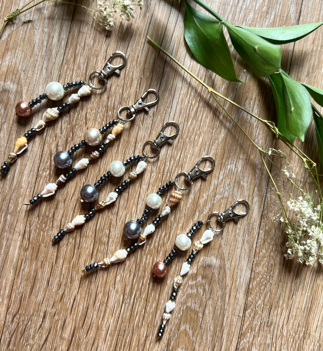 Pearl/Shell Keychain