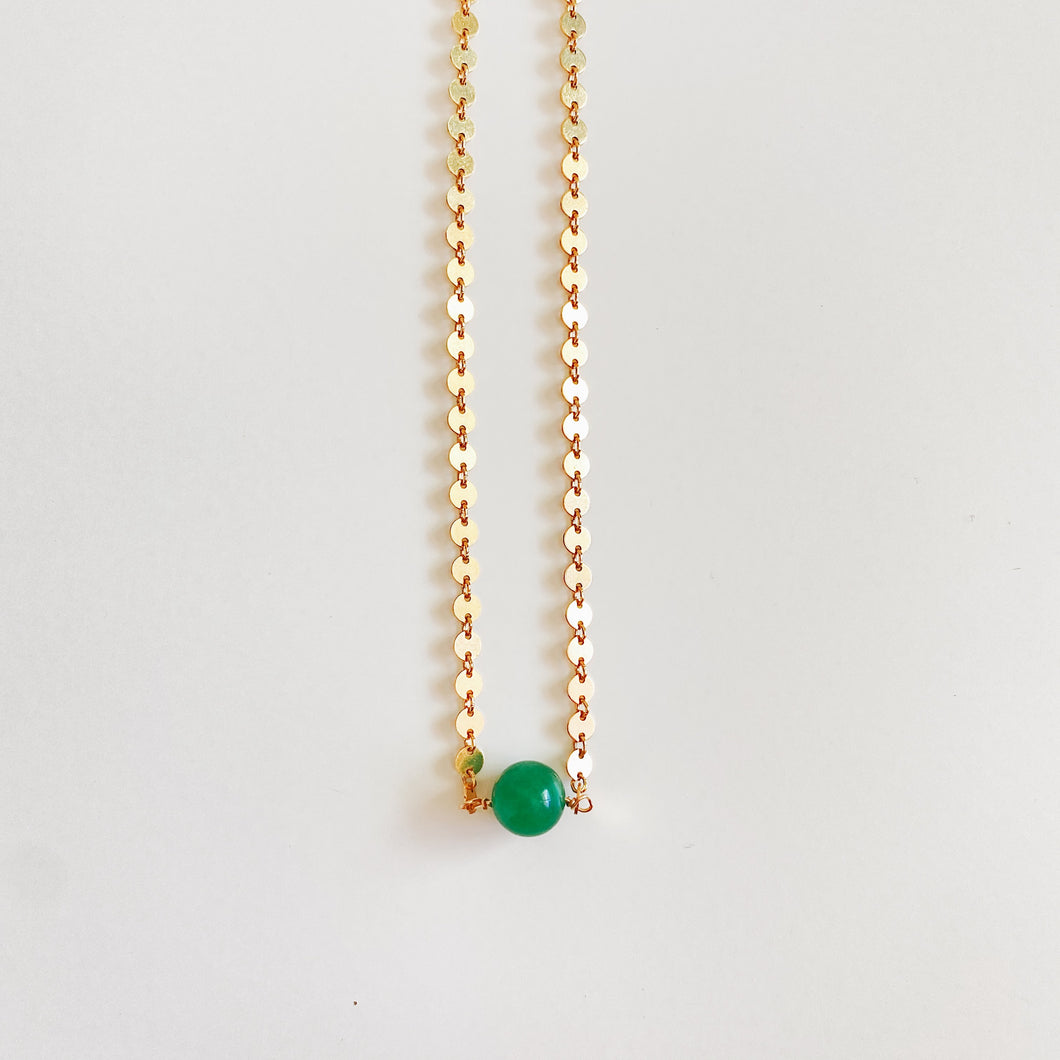 Jade Star Necklace