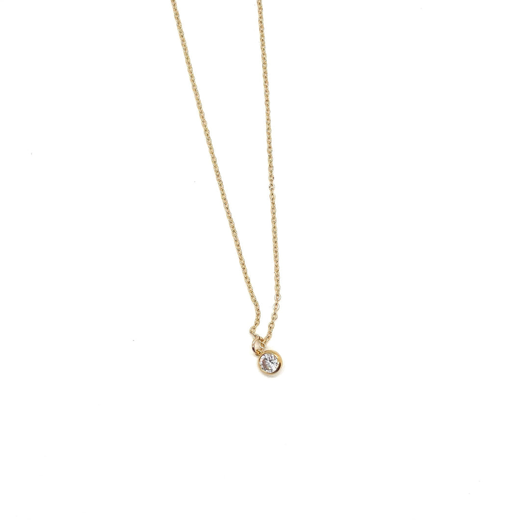 CZ Charm Necklace