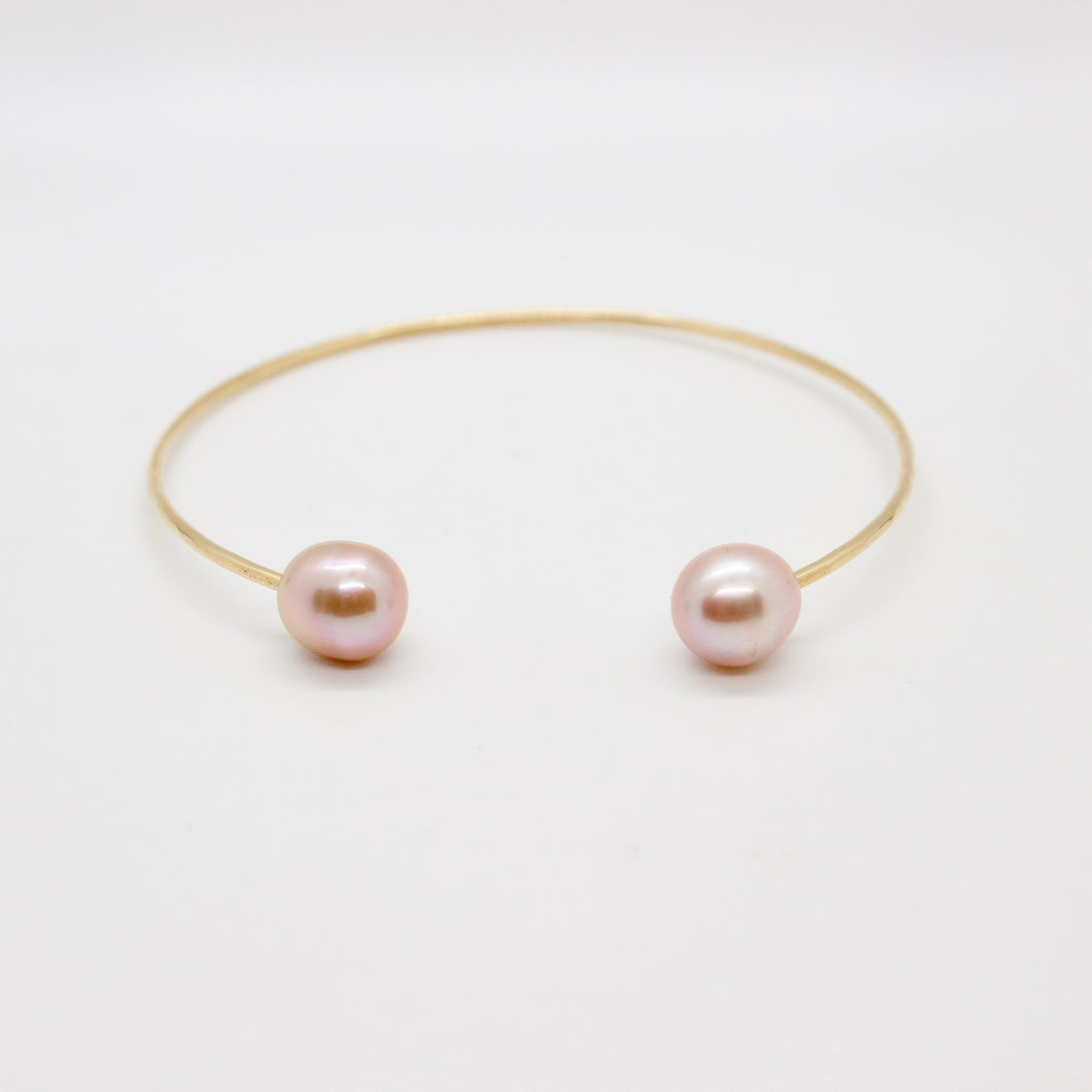 Double Edison Pearl Cuff