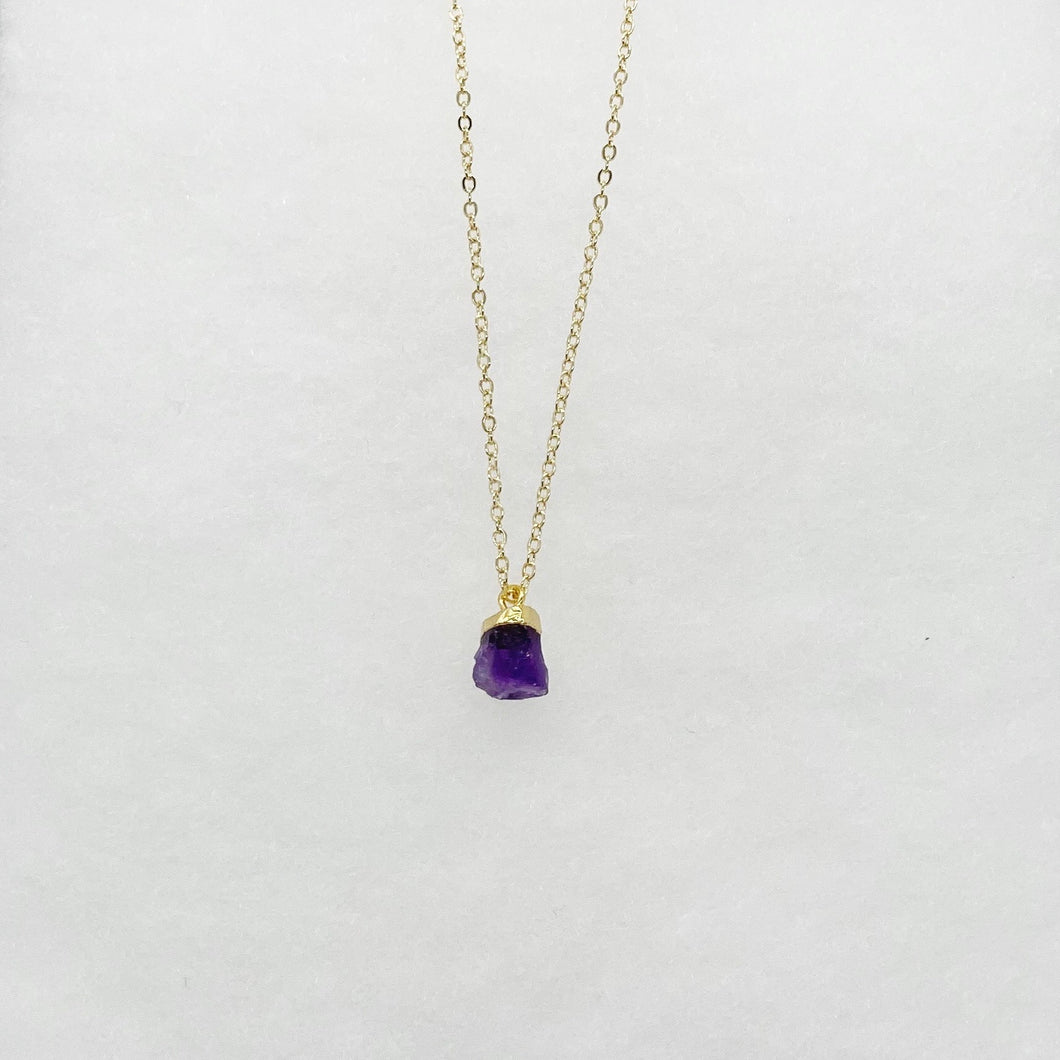 February Birthstone Necklace